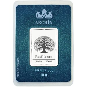 Saf Gümüş ile Üretilmiş Hayat Ağacı Temalı Doğum Günü Hediyesine Özel 10 Gram 999 Ayar Saf Gümüş Külçe-786