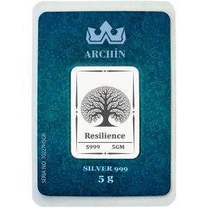 999 Ayar Gümüşten Üretilmiş Hayat Ağacı Temalı Doğum Günü Hediyesine Özel 5 Gram Saf Gümüş Külçe-786